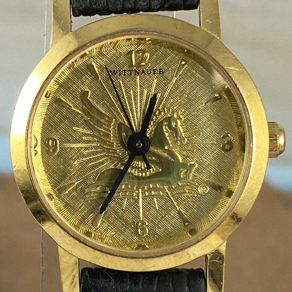 Vintage Accessories - Vintage Wittnauer Pegasus Gold Tone Watch Vintage Accessories - Vintage Wittnauer Pegasus Gold Tone Watch
